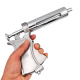 50ML Livestock Veterinary Metal Continuous Vaccine Injector Cattle Horse Sheep Pig Veterinary  Equipment