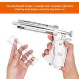 50ML Veterinary Semi-Automatic Syringe Pig Cattle Sheep Adjustable Continuous Syringe for Animals 50Ml Livestock Animals Syringe