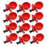 50Pcs Chicken Bird Coop Water Drinking Cups Feed Automatic Poultry Chicken Fowl Drinker Chicken equipment wholesale New