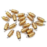 50Pcs Chicken Quail Rabbit Birds And Other Animals Copper Drinker Nipples Rabbit Drinking Water Accessories Equipments