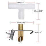 50Pcs Copper Rabbit Drinking Automatic Nipple Drinking System Rabbit Equipment Rabbit Mouth Water Duckbill Rabbit Drinking