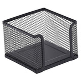 Multifunctional Organizer Metal Organization Convenient Desktop Memo Pad Sticky Note Mesh Box
