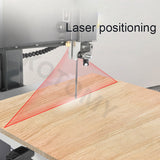 9 Inch Sawing hine Multifunction Band DIY Woodworking Table Jigsaw Desktop hinery Wood Saw 220V