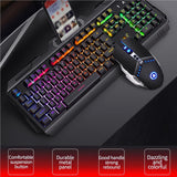 Game Keyboard Earphone Of Real nical Key Mouse Set