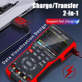 Oscilloscope Signal Generator 3in1 Digital Multimeter Dual Channel 50MHz Bandwidth 280MS Sampg Rate PC Waveform Data Storage