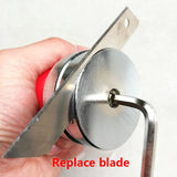 Woodworking Board Type Banding Strip Flat Furniture PVC Film Manual Edge Trimmer Wood Veneer Trimming Knife