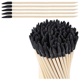 150 PCS Fine Detailing Stick Black Sanding Sticks For Plastic Models Wood Hobby Woodworking