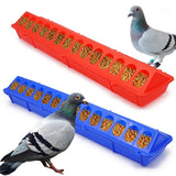 50cm Flip-Top Poultry Ground Feeder Chicken Poultry Feeder Trough Chicken farming tool Pheasant feeding bucket Quality Chick