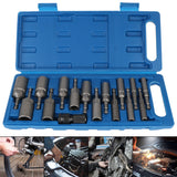16PCS/Set Car Removal Wrench Bar Universal Electric Drill Socket Head Repair Garage Tools Portable Auto Accessories