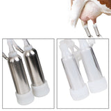 Pasture Breeding Equipments Bucket Automatic Electric Pulsating Milker for Farm Cows Goats Sheep Vacuum Pump 5L Milking Machine