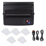 Tattoo Printer Supply Low Noise Tattoo Stencil Transfer Machine 100‑240V with 50 Transfer Paper for Tattoos for Tattoo