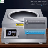 Commercial 5000w high-power flat braised meat soup 5kw stir-fry commercial induction cooker convenient