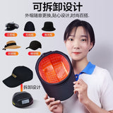 Portable Helmet Red Light Solid Dense Increase Anti-hair Loss Hair Cap