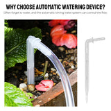 Double Pump Automatic Watering Device for Plants Solar Drip System Timer Intelligent Garden Drip Irrigation Device Controller