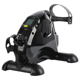 Mini Arm and Leg Anti Slip Peddler Exercise Bike Adjustable Portable Pedal Trainer LCD Display for Seniors