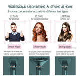 220V Hair Dryer Strong Power Barber Salon Styling Tools Hot&Cold Wind Brushless Motor Low Noise Household Hair Dryer