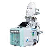 7 in 1 Pro Equipment Hydro Dermabrasion Water RF Lifting Face Cleansing Aqua Peeling Jet Blackhead Removal Facial Oxygen Beauty hine