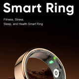 Men Titanium Steel Shell Health Monitoring 3ATM Waterproof 100+ Sport Modes Smartring Women 2024 New Smart Ring Gift