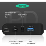 NB7102 DC USB-C 3.7V 17500mAh 64.75Wh 18650 Li Rechargeable TalentCell Lithium Ion Battery Pack