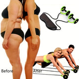 1pc Core Training Abdominal Roller Wheel - Effective Abs Workout Equipment For Home Gym