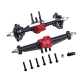 Front And Rear Axles For 1/18 Trx4m Remote Control Model Car Axle Upgrade Accessories, Black