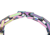 Hip hop male color bracelet