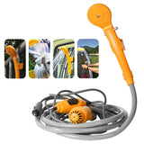 Portable Shower 12V Cleaning Tool Car Washing for Camping Traveg Beach Swimming Pets Bath Outdoor/Indoor