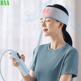 Electric Massager Headband with Air Pressure and Heating - Kneading Head Airbag Belt for Scalp Deep Massage, Headache Relief, and Muscle Relaxation