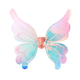Electric Fairy Wings Light Up Moving, Fairy Wings Elf Wings Butterfly Wings Costume Accessory Toy