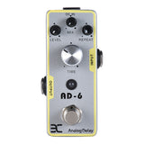 Eno Mini Delay Full Metal Shell Guitar Processor Effect Guitar Pedal for Electric Guitars 30-340Ms Delay True Bypass Footswitch