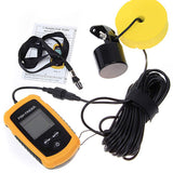 100M Detector - 45 Degrees Sonar Coverage Echo Sounder Alarm Transducer for Underwater Fish Finders in Lake and Sea Fishing