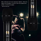 Microphone Wireless Uhf Professional System Uhf Mic Dynamic Karaoke Mic Frequency Party Stage Church Dual Handheld Microphones
