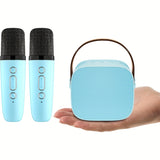 Children's Karaoke Machine, Pink And Blue Dual Microphones, Suitable For Gifts For Children,