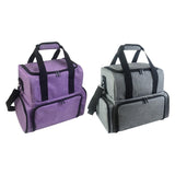 Large Nail Polish Case - Portable Travel Makeup Bag
