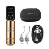 2022 New Ambition Torped Tattoo Pen Machine Powerful Brushless Motor Stroke 4.0-4.5-5.0mm RCA Cable With 1800mA/h Battery Kit