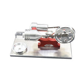 Hot Air Stirling Engine Motor Model Educational Toy Electricity Colorful LED Generator Steam Hobbyer Birthday Gifts