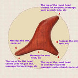 Professional Wood Trigger Point Stick Face Gua Sha Tools Lymphatic Drainage Therapy Massage Tool Back Leg Hand Foot Body