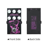 M-VAVE Effects Pedals Heavy Metal Electric Guitar Overload Distortion Effector 3-section EQ Adjuster British Pedal