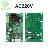 USB 7-32V DIY 1 Channel Jog Inching Self-Locking WIFI Wireless Smart Home Switch, Voice Remote Control with Alexa
