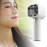 Handheld USB Rechargeable Mini Portable Digital Display Air Coog Table Fan 3 Wind Speeds