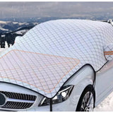 Extra Large Snow Thicken Car Winter Windshield Hood Protection Cover Snowproonti-Frost Sunshade Protector Tools