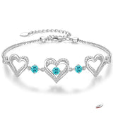 Twelve Birthday Crystal Bracelet Fashion Personality Hand Jewelry