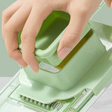 6-in-1 Vegetable Chopper - Multifunctional Grater With Six Tools, Adjustable Thickness For Cutting & Draining Vegetables