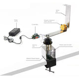 Rotating Inverted Pendulum PID Energy Controller Automatic Swing STM32 Precision Construction Angular Displacement Sensor tools