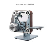 Vertical And Horizontal Dual Use Electric Belt Sander 110V/220V Multifunctional Polishing Grinding hine Cutter Edges Sharpene