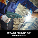 hine Kit, Faiuot Handheld IGBT Digital Inverter Technology ARC Welder MMA Welding Gun 110V Hot Start Portable