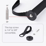 Andoer C-555 155cm/5.1ft Camera Monopod Carbon Fiber Max. Load 10kg/22Lbs for Nikon Canon Sony A7 Pentax Camcorder