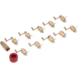 Mainspring Winder Set Brass Watch Repair Tool Wristwatch Repairing DIY Tools Kit for Watchmaker