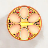 6/9/12 Eggs Fully Automatic Turning Incubator - Digital Temp Control for Farm Animals. Ideal Hatchery Brooder.