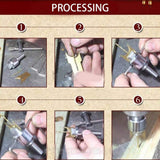 Premium Drill Bit Wooden Bead Maker Carbide Ball Blade Woodworking Milling Cutter Molding Tool Beads Router(16)